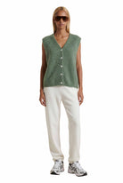 Telma Vest Dusty Green Americandreams