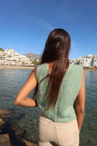 Telma Vest Dusty Green Americandreams