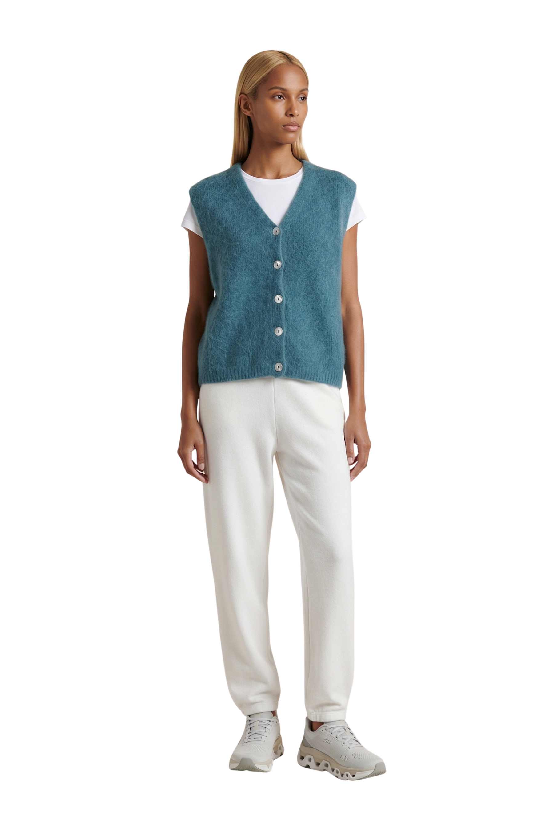 Telma Vest Teal Blue Americandreams