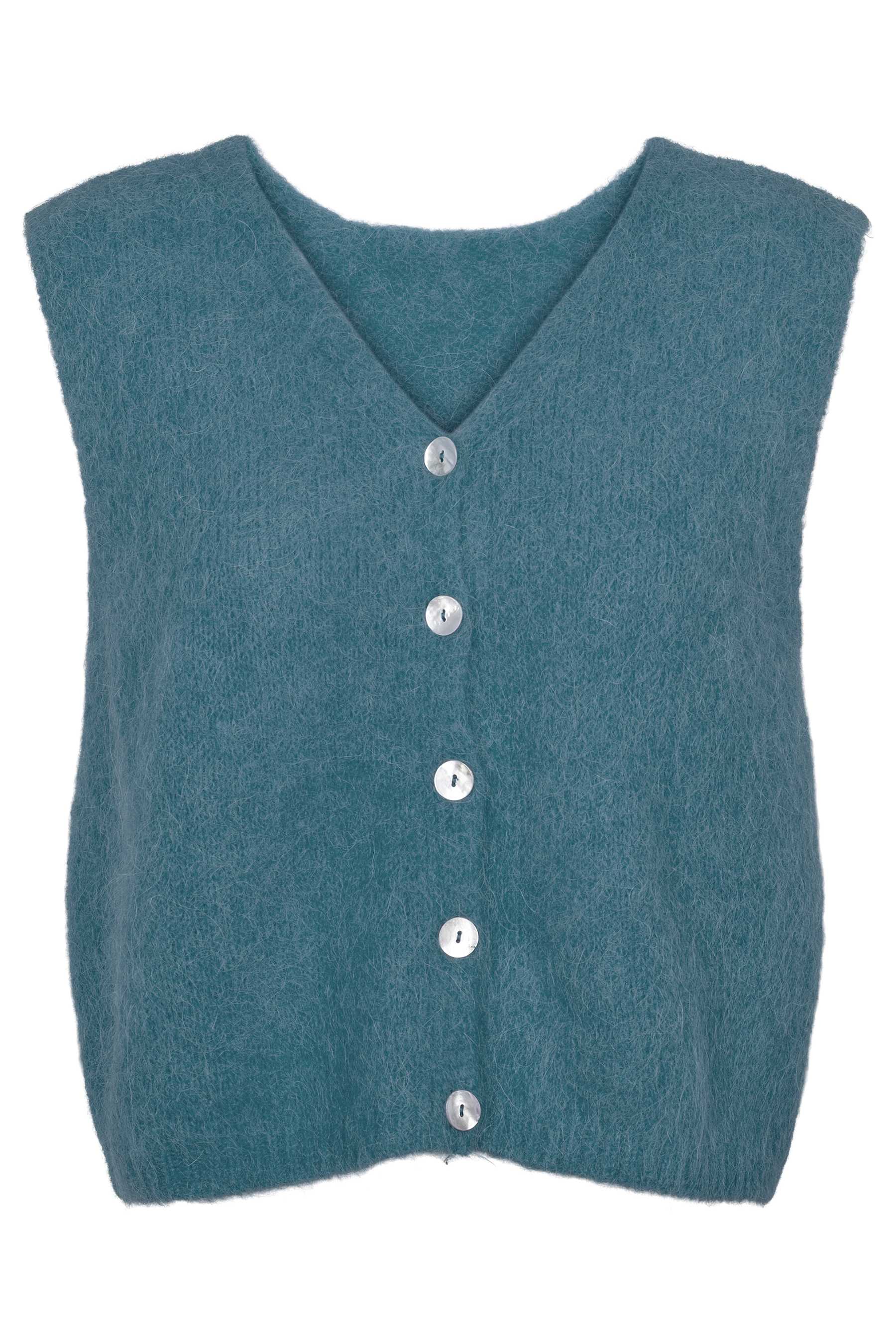 Telma Vest Teal Blue Americandreams