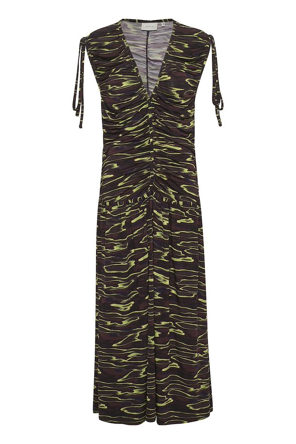 Shevy Long Dress Yellow Gestuz