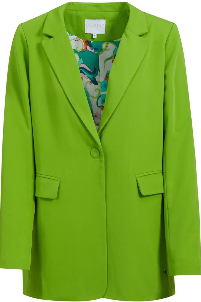 Relaxed Blaser - Zoe Fit Flashy Green