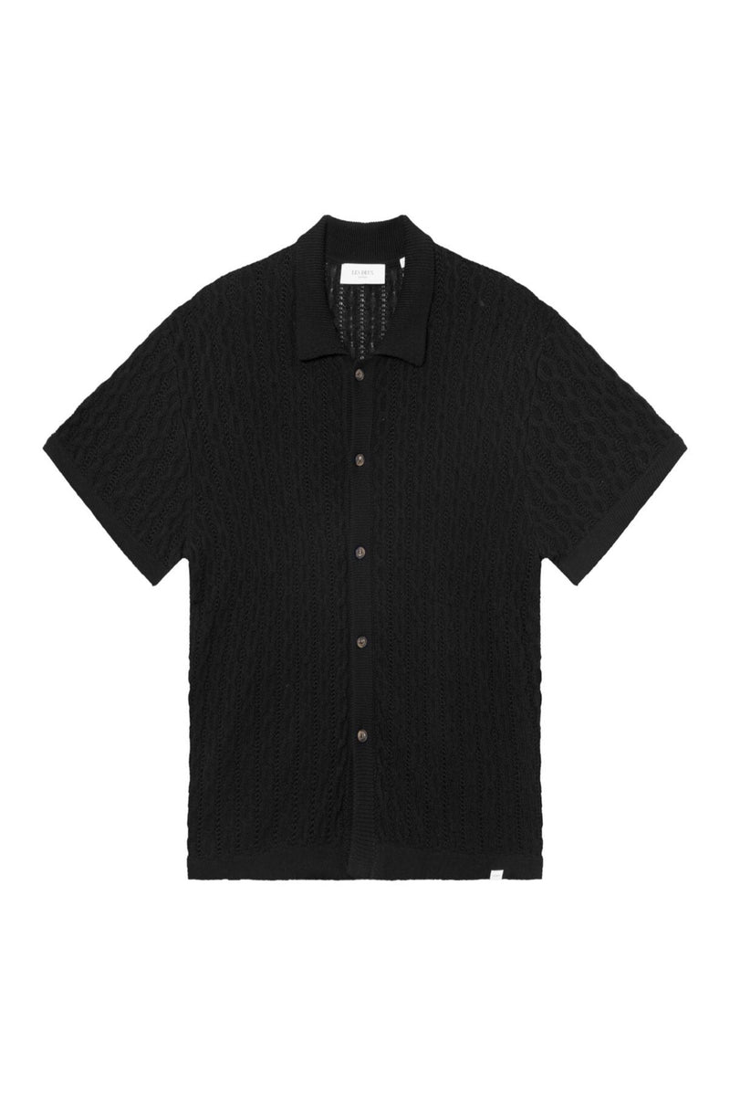 Carret Knitted Shirt Black