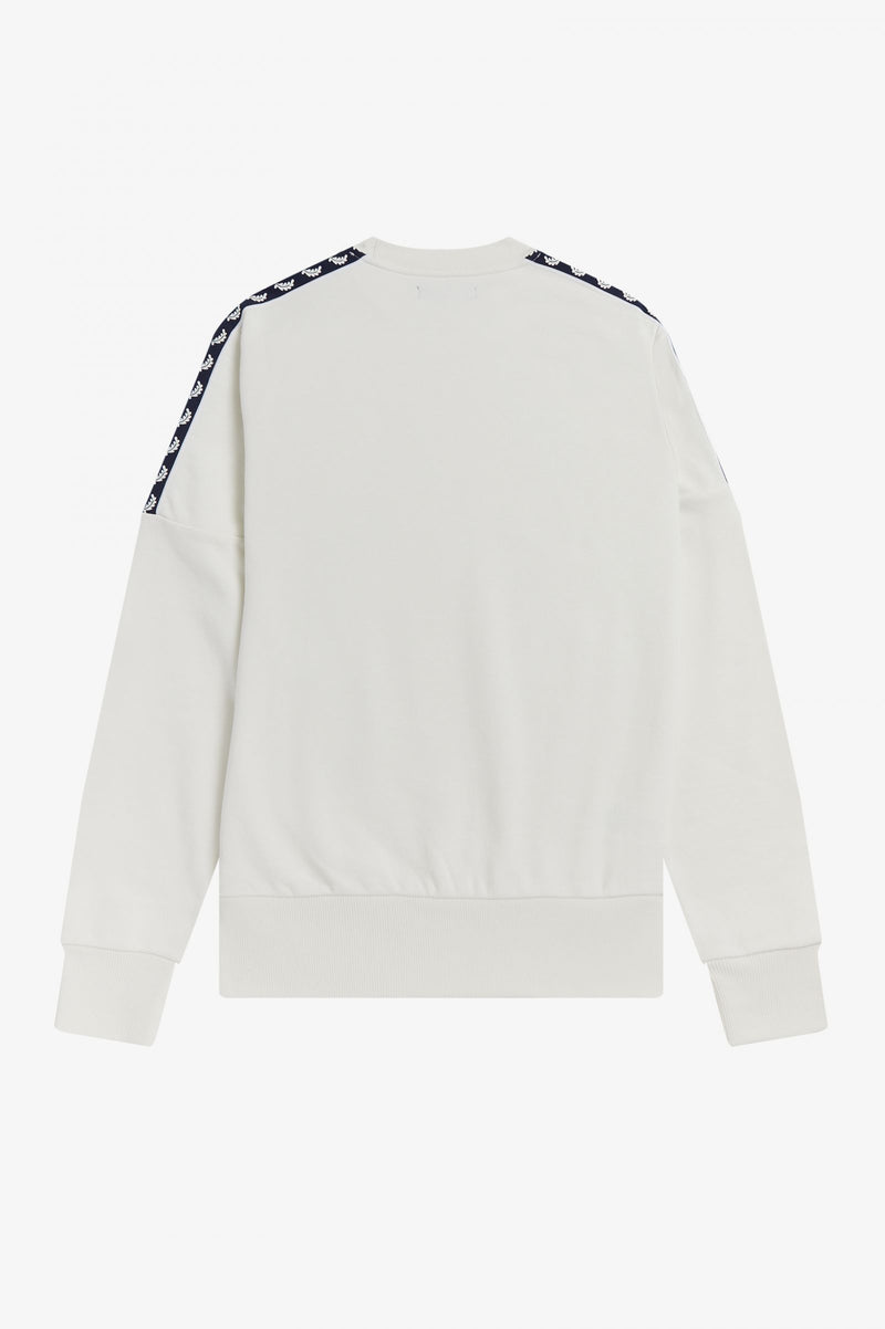 Fp Panelled Taped crew neck Sweat Snow White