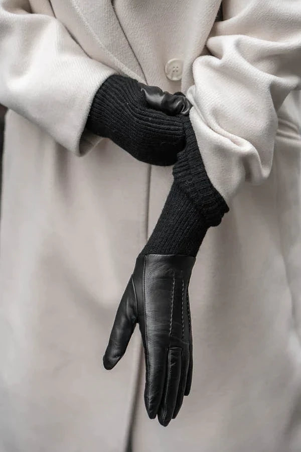 Hellymbg Glove W/Touch Black Markberg