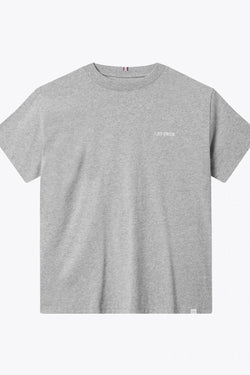Diego T-Shirt Grey Melange/White