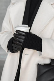 Hellymbg Glove W/Touch Black Markberg