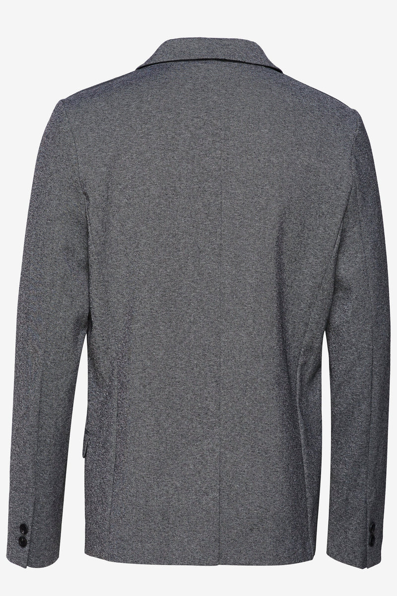 Superflex Knitted Blazer Grey Mix
